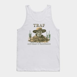 TRAF Read It Backwards Tank Top